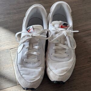 Nike Women's Classic White and Gray Sneakers